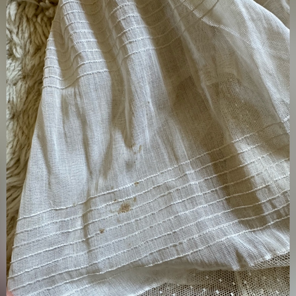 Antique Edwardian lawn dress wedding dress - Picture 13 of 14